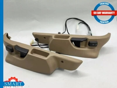 BMW Z3 Roadster Seat Adjustment Panel Switch w Trim Tan Set L + R 96-02 OEM - Image 1 of 4
