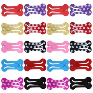 20pcs pet fashion hairpin Pet Grooming Hair Accessories Dog Snap Hair Clips - Picture 1 of 12