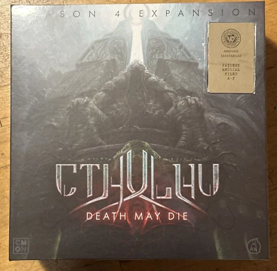 Cthulhu Death May Die Fear of the Unknown Season 4 Expansion + Kickstarter Cards - Image 1 of 3