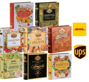 Basilur Tea Assorted Tea Book Collection 32 Enveloped Tea Bags - 4 Flavours - Picture 1 of 40