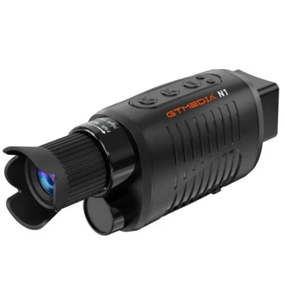 Night Vision Monocular Day Night Rechargeable Focusable 7 IR 5X ZOOM Infrared - Image 1 of 4