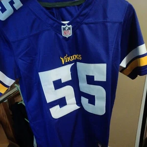 Maglia Anthony Barr Minnesota Vikings Nike On Field Viola #55 Taglia Uomo med - Foto 1 di 3