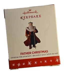 2016 Hallmark Keepsake “Father Christmas” Miniature Ornament - Picture 1 of 2