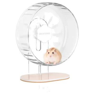 Hamsterrad Acryl Leise rutschfest für kleine Nager Laufspielzeug - Bild 1 von 4