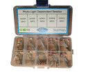 Kit d'assortiment de résistance sensible à la lumière photo 100 pièces 5 mm photorésistance (GL5516 /