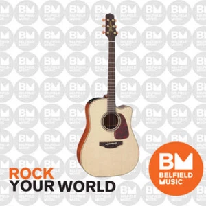 Takamine P4DC Pro Series 4 Acoustic Guitar Dreadnought Natural w/ Pickup - Picture 1 of 6