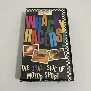 Whacky Racers VHS 1989 Motorsport Video Tape BBC Front Runner Car Racing - Picture 1 of 5