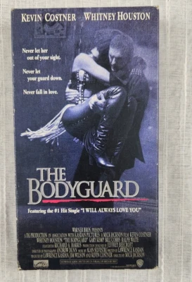 The Bodyguard VHS Tape Kevin Costner Whitney Houston 1992 Foto 1 de 4