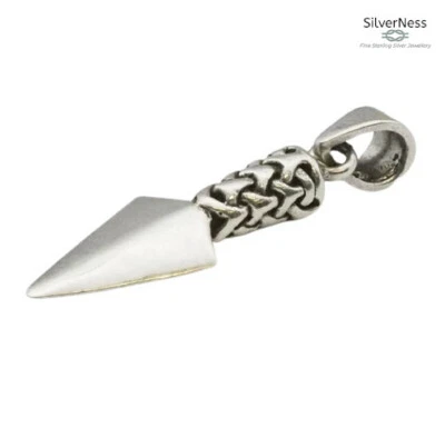 SilverNess Jewellery Odin's Spear Pendant: 925 Sterling Silver - image 1 of 4