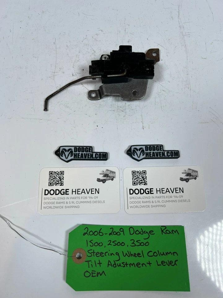 Palanca de ajuste de inclinación de columna del volante Dodge Ram 1500-3500 2006-2009 fabricante de equipos originales Foto 1 de 4
