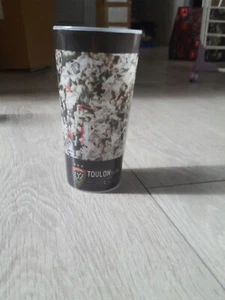 GLAS BECHER WIEDERVERWENDBAR KUNSTSTOFF RCT TOULON RUGBY 50CL #73 - Bild 1 von 4