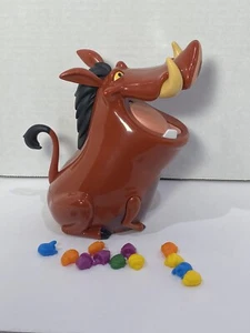Pumba Pass Game Parts Pumba Figure & 12 Bugs Spin Master Disney The Lion King - Picture 1 of 5