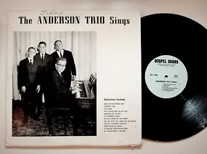 The Anderson Trio Sings Gospel Vinyl Record Jimmy Anderson 1960s Rare - Picture 1 of 2