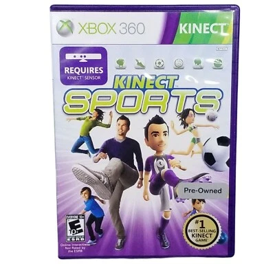 Microsoft Kinect Sports Xbox 360 Excellent Condition No Manual - Image 1 of 4