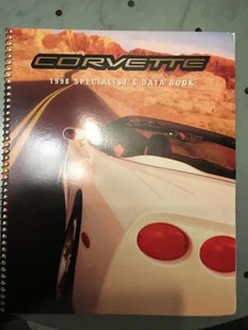 1998 CHEVROLET CORVETTE SPECIALIST'S DATA BOOK with '98 CONVERTIBLE SUPPLEMENT - Bild 1 von 3