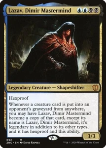 Magic The Gathering Commander EDH Deck Lazav, Dimir Mastermind 100 cartas mágicas baraja personalizada - Imagen 1 de 6