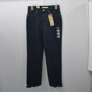 LEVIS SCULPT 724 HIGH RISE STRAIGHT CROPPED 4/27W NEW WITH TAG - Picture 1 of 11