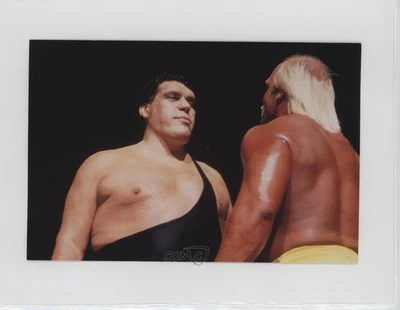 1999 Comic Images WWF WrestleMania Live! Hulk Hogan vs Andre the Giant #5 - Image 1 of 2