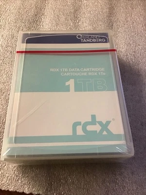 Tandberg Data RDX 1TB 数据盒 8586-RDX(大量 12 件全新!) — 第 1/2 张图片