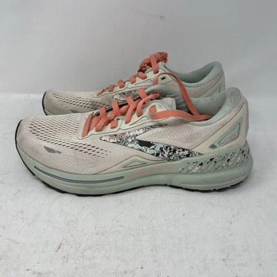 Brooks Adrenaline GTS 23 Whitecap Surf Flower Running Shoes Women's Size 8B - Image 1 of 4