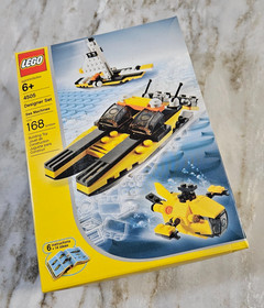 Lego CREATOR #4505 Designer Set SEA MACHINES 168 pcs 2004 new MISB pls. read 1st