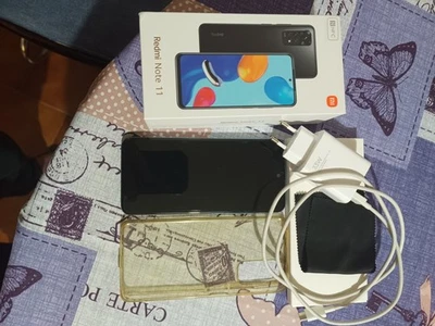 Smartphone Xiaomi Redmi Note 11 Funzionante. 4Gb/64Gb Blue. Carica Batteria  - Immagine 1 di 4