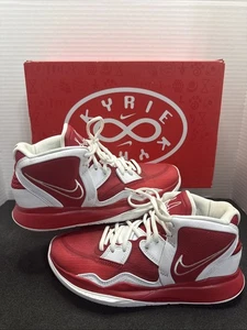 NIKE KYRIE INFINITY TB PROMO Gym Red/White-White Men's Size 8 Wmns 9.5 CLEAN - Picture 1 of 22