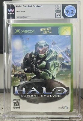Halo Combat Evolved Sealed WATA 9.2 NS NEW Microsoft Xbox - Image 1 of 4