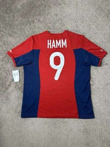 RARE Signature #9 Mia Hamm Womens NEW Jersey Nike USA National Soccer, Size XL - Picture 1 of 14
