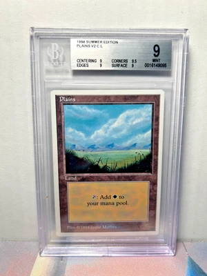 MTG Summer Magic 1994 Edgar Plains Graded BGS 9 MINT!! *VERY RARE* - Image 1 of 3