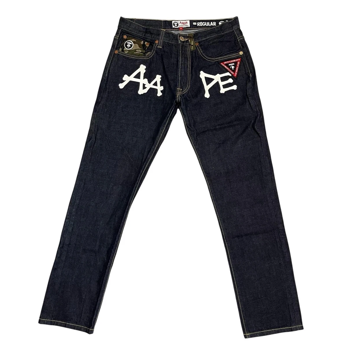 A Bathing Ape Denim Jeans for Men for sale | eBay