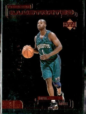 1999-00 Upper Deck #RI-5 Baron Davis Rookies Illustrated - Image 1 of 2