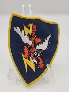 Parche de uniforme de hombro de tigres voladores de la Segunda Guerra Mundial de la AAF del Ejército de los Estados Unidos de la Fuerza Aérea de colección - Imagen 1 de 2