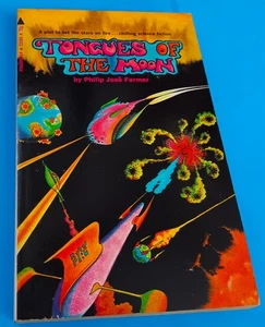 VINTAGE 1970 PYRAMID BOOKS TONGUES OF THE MOON PHILLIP JOSE FARMER LIKE NEW VFN+ - Picture 1 of 4