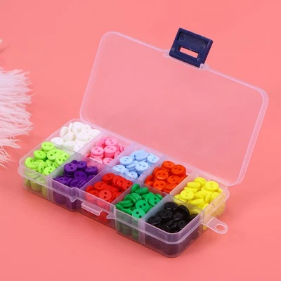  750 PCS Snap Button Kit Resin Buttons for Sewing Kids Clothing Accessories - Image 1 of 4