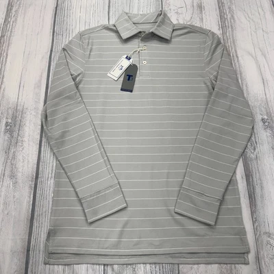 NUEVO CON ETIQUETAS Southern Tide T3 MLS Ryder Bartlett Performance Polo S Gris Para Hombres $110 Foto 1 de 4