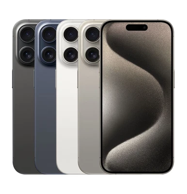 Neu Apple iPhone 15 Pro 128GB/256GB Ohne Vertrag Handy Dual SIM Smartphone