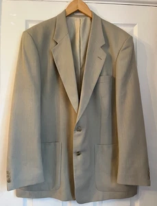 Chaqueta deportiva Wellington para hombre beige claro ligera blazer UK 46R - Imagen 1 de 6