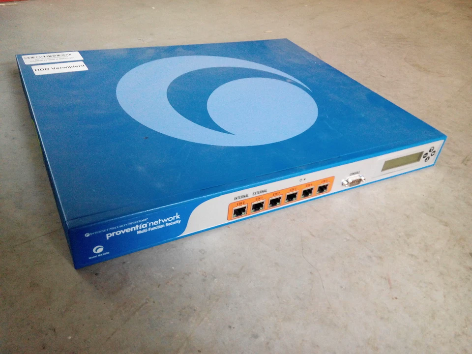 IBM Proventia Network MX3006 Security Systems Intrusion Prevention NO HDD - Image 1 of 1