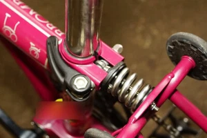 J&L Titanium/Ti Rear Coil Spring/Suspension Shock/Shox&Damper for Brompton-43g - Picture 1 of 8