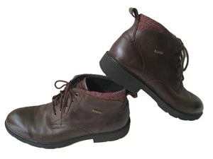 GEOX RESPIRA AMPHIBIOX BRAUN LEDER WASSERDICHT STIEFEL HERREN GRÖSSE US 9 EUR 42 HOT - Bild 1 von 16