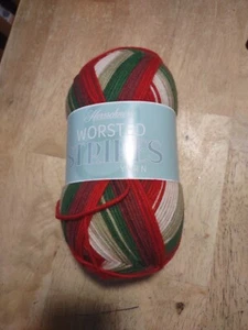 Herrshners Worsted Stripes Yarn Very Merry - Picture 1 of 3