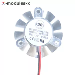 Repuesto de hoja de ventilador de 36 mm DC12V radiador pequeño ventilador de refrigeración CPU para computadora - Imagen 1 de 17
