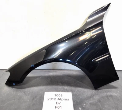 ✅ Panel guardabarros delantero izquierdo del lado del conductor negro 10-15 OEM BMW F01 F02 740 750 475 * Foto 1 de 4