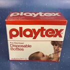 Playtex Vintage 1979 Pre-Sterilized Disposable Bottles Dispenser 40 ct 8 oz NOS