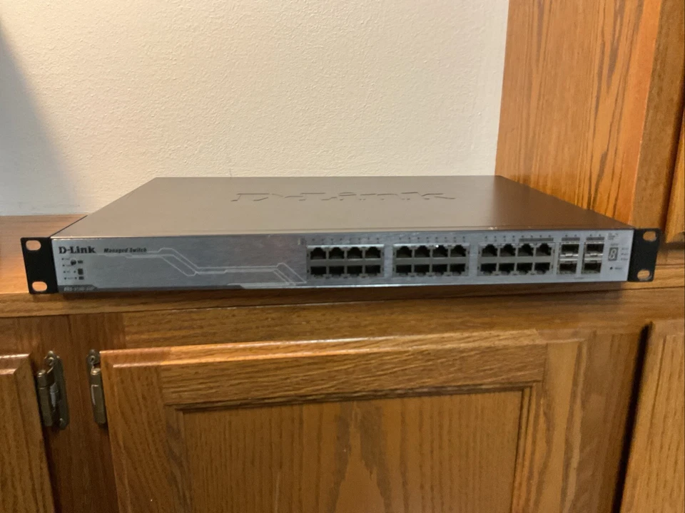 DGS-3100-24 Managed 24-Port Gigabit Stackable Layer 2 Switch  Read - Image 1 of 4