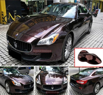 50FT Full Car Wrap Pearl Gloss Sparkle Satin Chrome Vinyl Sticker Black Rose US - Image 1 of 4