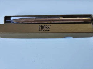 VINTAGE CROSS CENTURY 1/20 14K ROLLED GOLD MECHANICAL PENCIL IRELAND - Picture 1 of 15