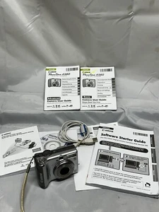 Canon Digital Camera PowerShot A560 7.1MP Silver Tested + 2gb SD Card Tested - Picture 1 of 16