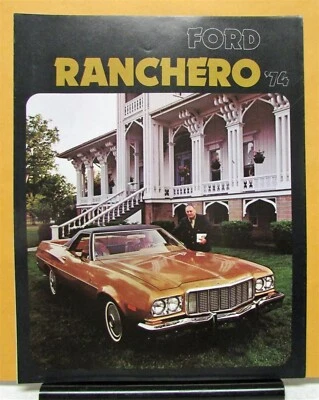 1974 Ford Ranchero Pickup Truck Sales Folder Brochure & Specifications Original - Изображение 1 из 2